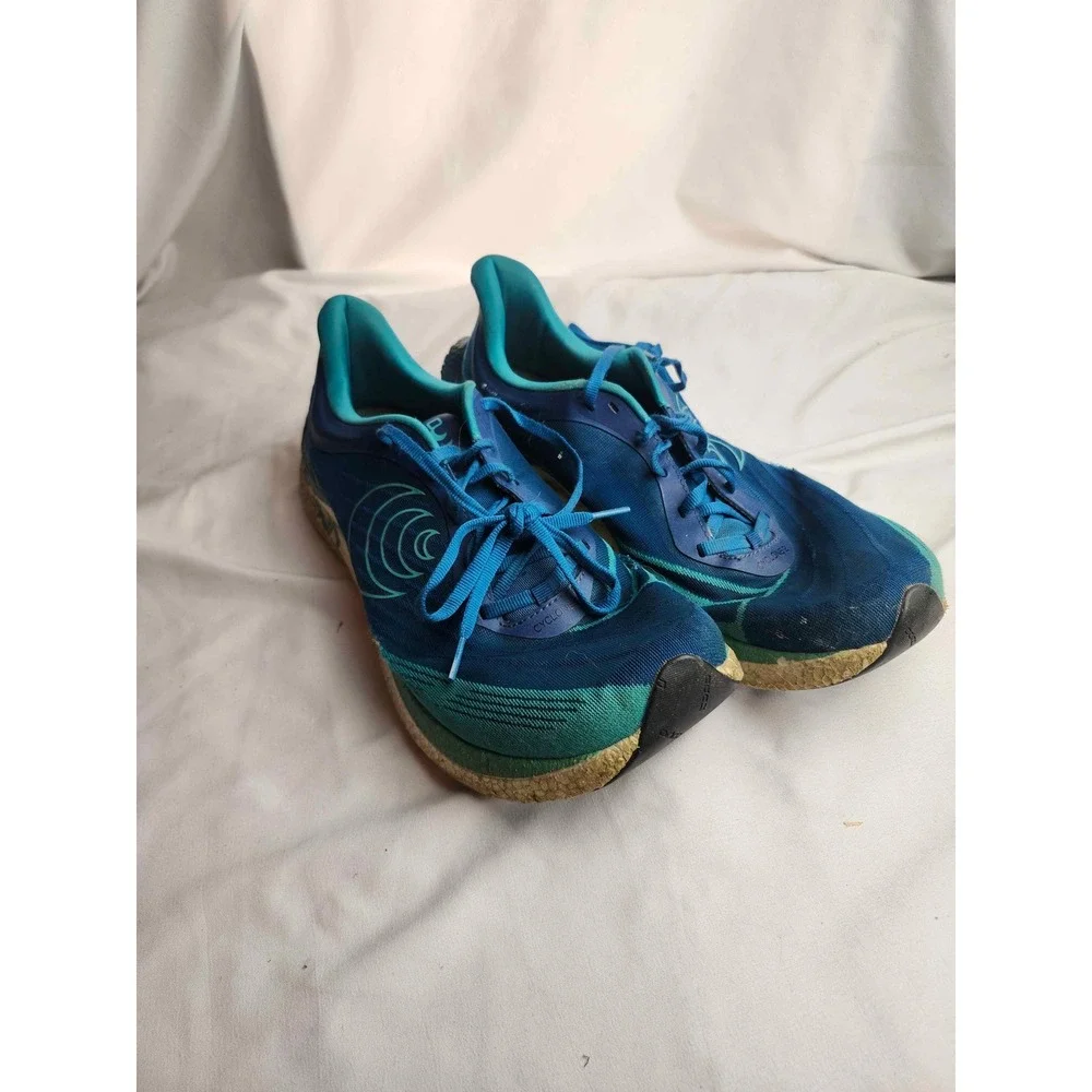 Topo Athletic Cyclone 2 Mens Running Shoes Blue Aqua Size 12